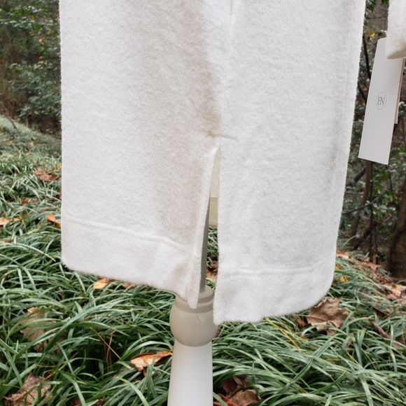 FLORA NIKROOZ Sleep Lounge Shirt in White Size Small - Picture 10 of 13